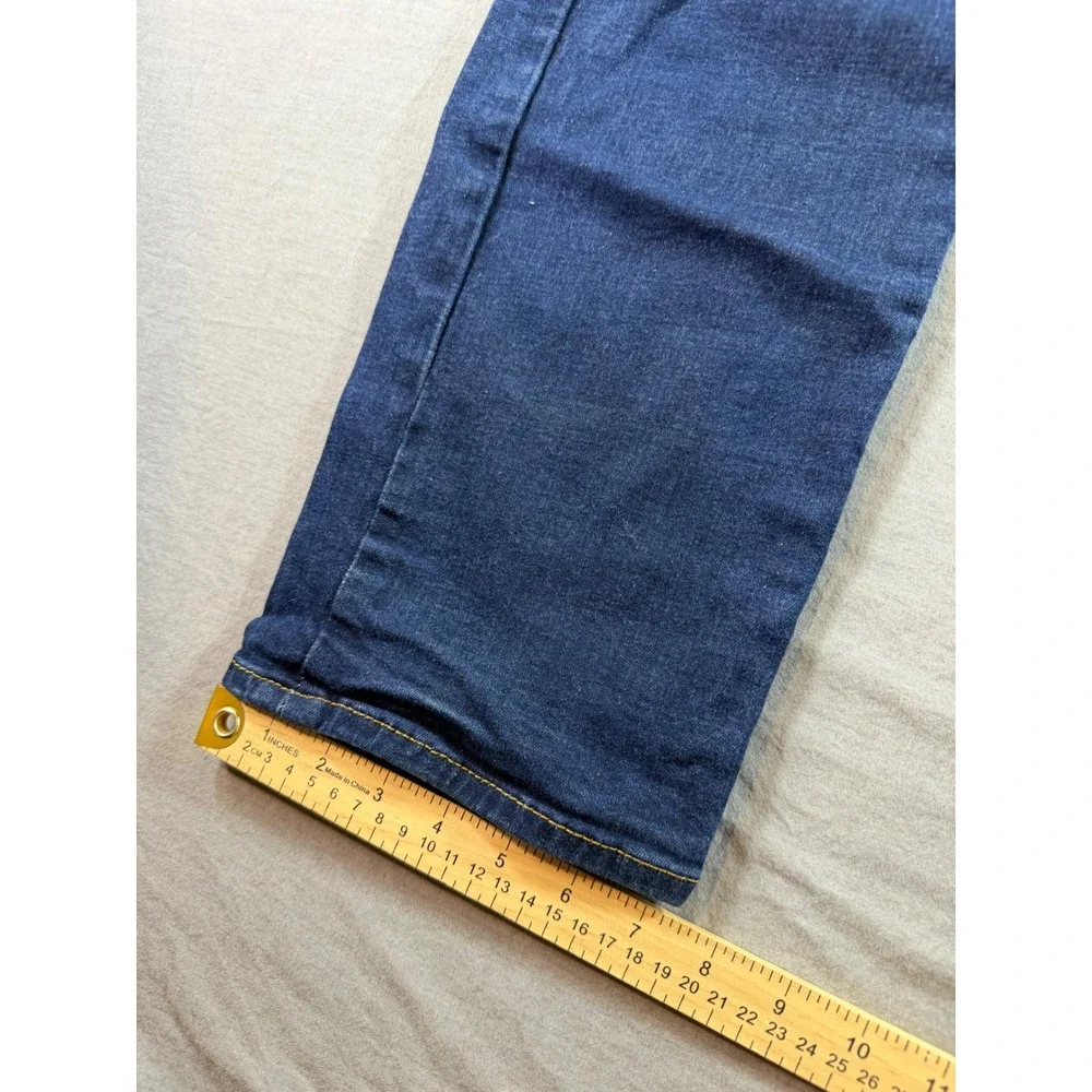 Levi's 501 Original Fit Jeans Mens 34x32 Blue Excellent Dark Wash Button Fly
